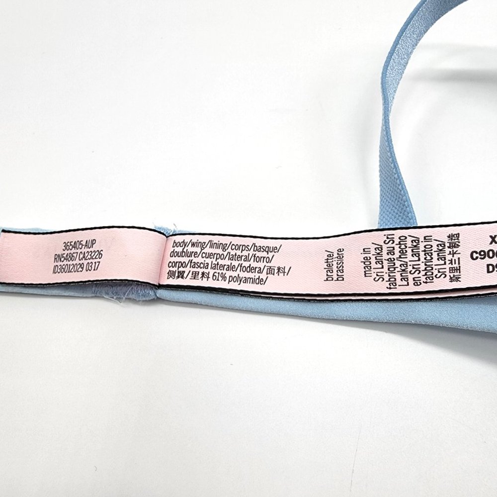 Victoria's Secret Light Blue Scalloped Bralette XL - Picture 7 of 7
